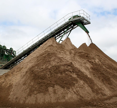 Sand Stock Piling